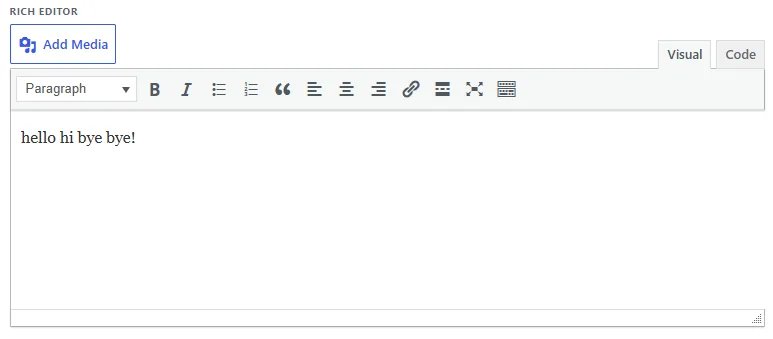 Pure Metafields admin screen: editor